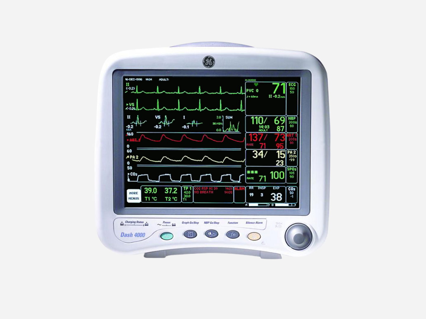 Monitor Signos Vitales, General Electric, Dash 4000